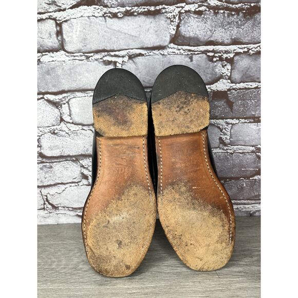 G.H. Bass & Co Weejuns Black Leather Moccasin Loafers Dress Shoes Men Sz 9.5D US main image 5